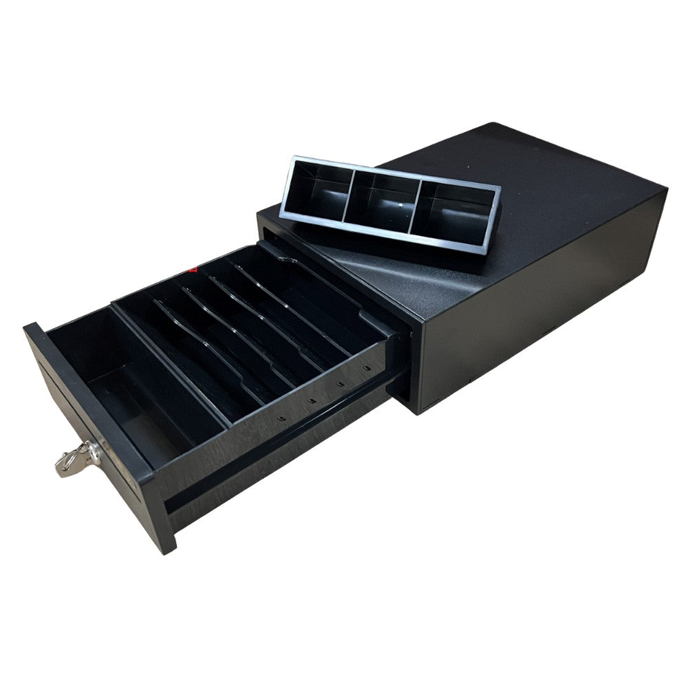 [新竹現貨] 20型迷你收銀箱 全新有鈴聲小型錢箱  錢屜 附鈴聲和鑰匙 附RJ11線可接出單機