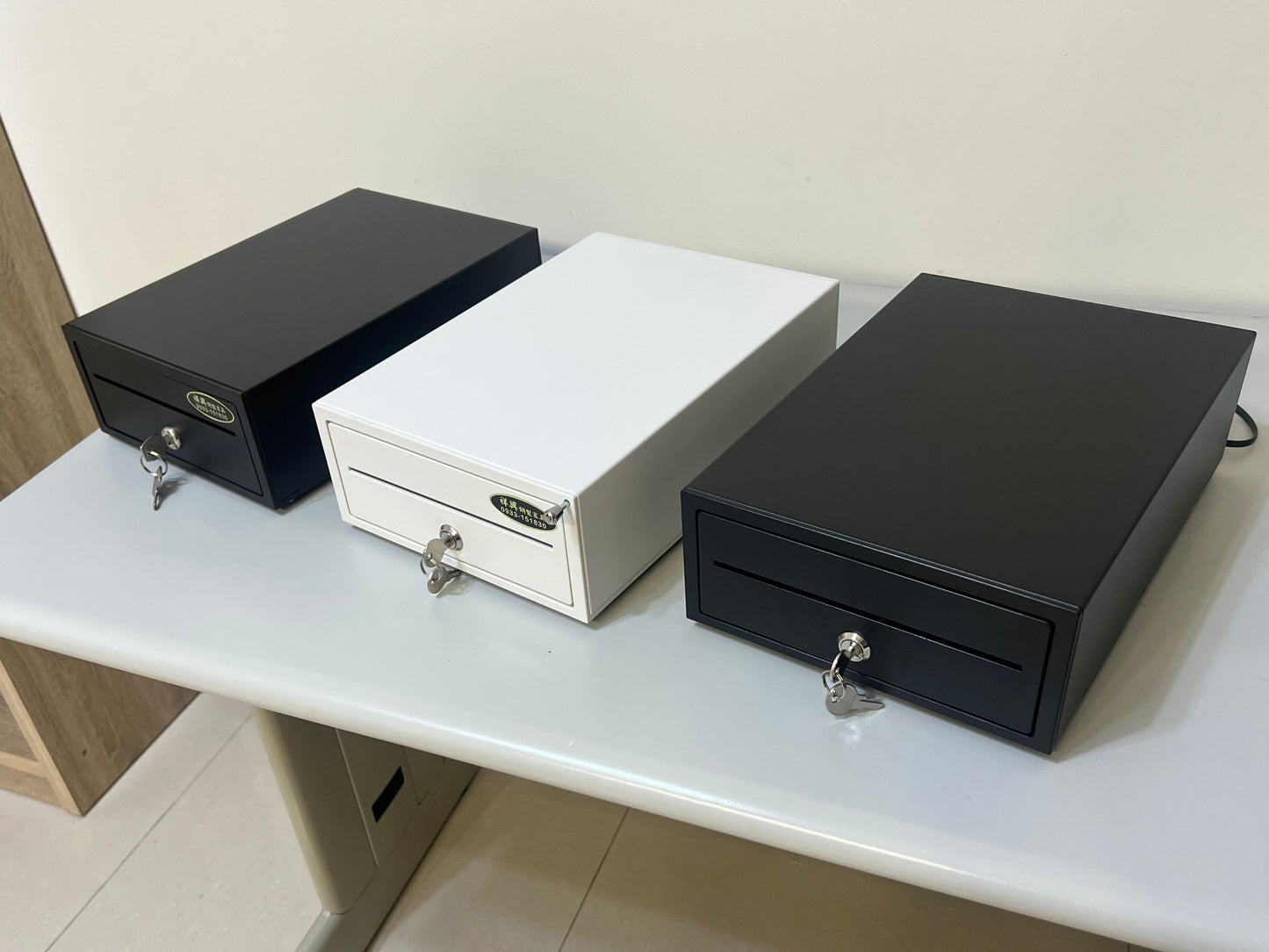 祥興各型錢箱 免電力 有鈴聲 附鑰匙 收銀錢箱 收銀機 錢屜 金庫 可接POS機 收銀箱 家用金庫 保險櫃 新竹現貨 祥興錢箱
