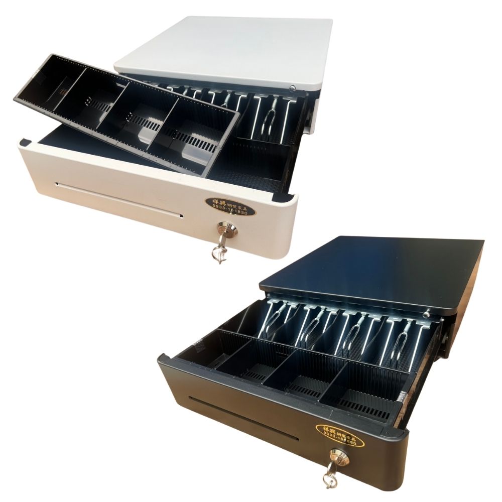 [新竹現貨] 祥興33型有鈴聲收銀錢箱 觸碰式 金庫 免電力錢箱 錢屜  附鑰匙 附鈴聲 祥興錢箱