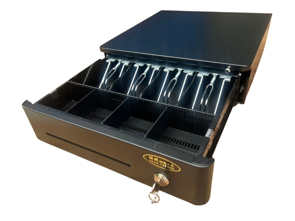 [新竹現貨] 祥興33型有鈴聲收銀錢箱 觸碰式 金庫 免電力錢箱 錢屜  附鑰匙 附鈴聲 祥興錢箱