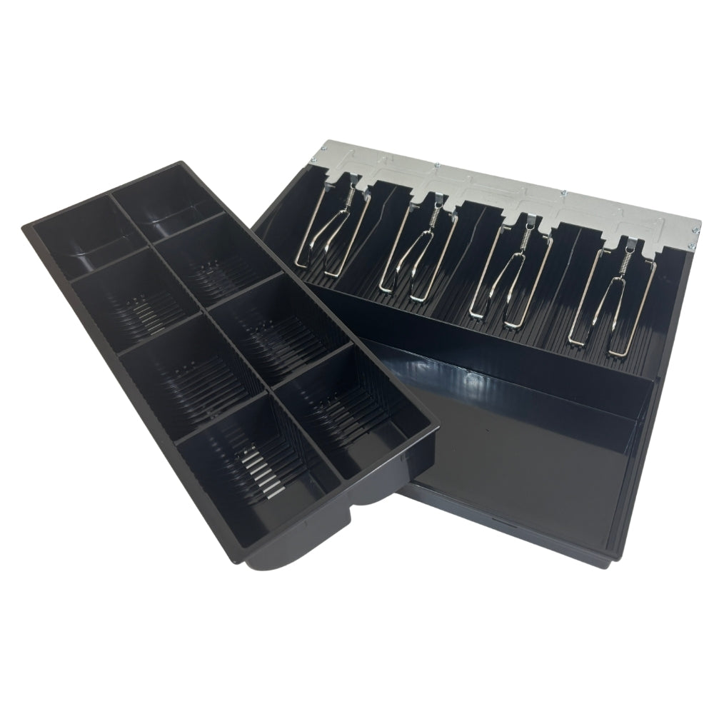 祥興現金收納盒 錢盤 鈔票收納盒 錢盤 容量大 錢盒 鈔票零錢盤 現金收納盒 收銀盒