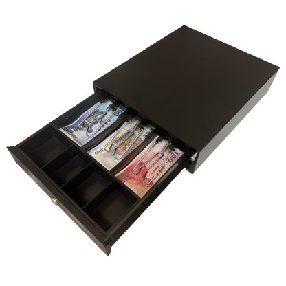 祥興各式全新收銀錢箱  免電力錢箱 附鑰匙 金庫 鈴聲 收銀機 錢櫃抽屜: 30型 祥興錢箱