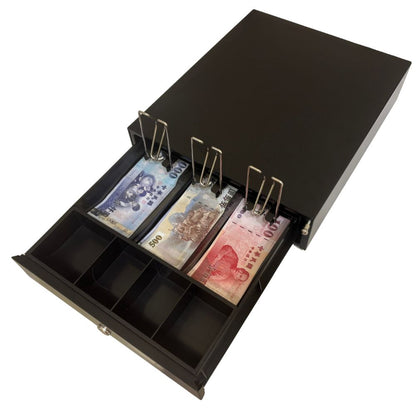 祥興各式全新收銀錢箱  免電力錢箱 附鑰匙 金庫 鈴聲 收銀機 錢櫃抽屜: 30型 祥興錢箱