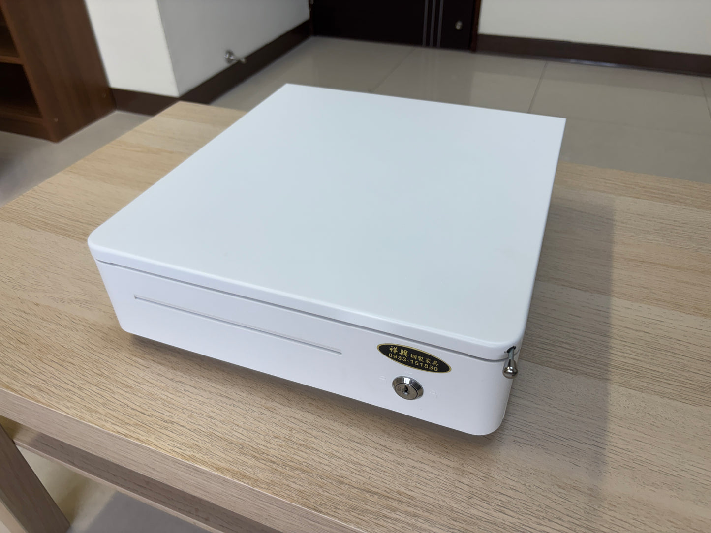 [新竹現貨] 祥興33型各式有鈴聲收銀錢箱 熱賣款! 金庫 廠家直銷/附鈴聲/收銀機/收據機/POS出單機/RJ11介面 祥興錢箱