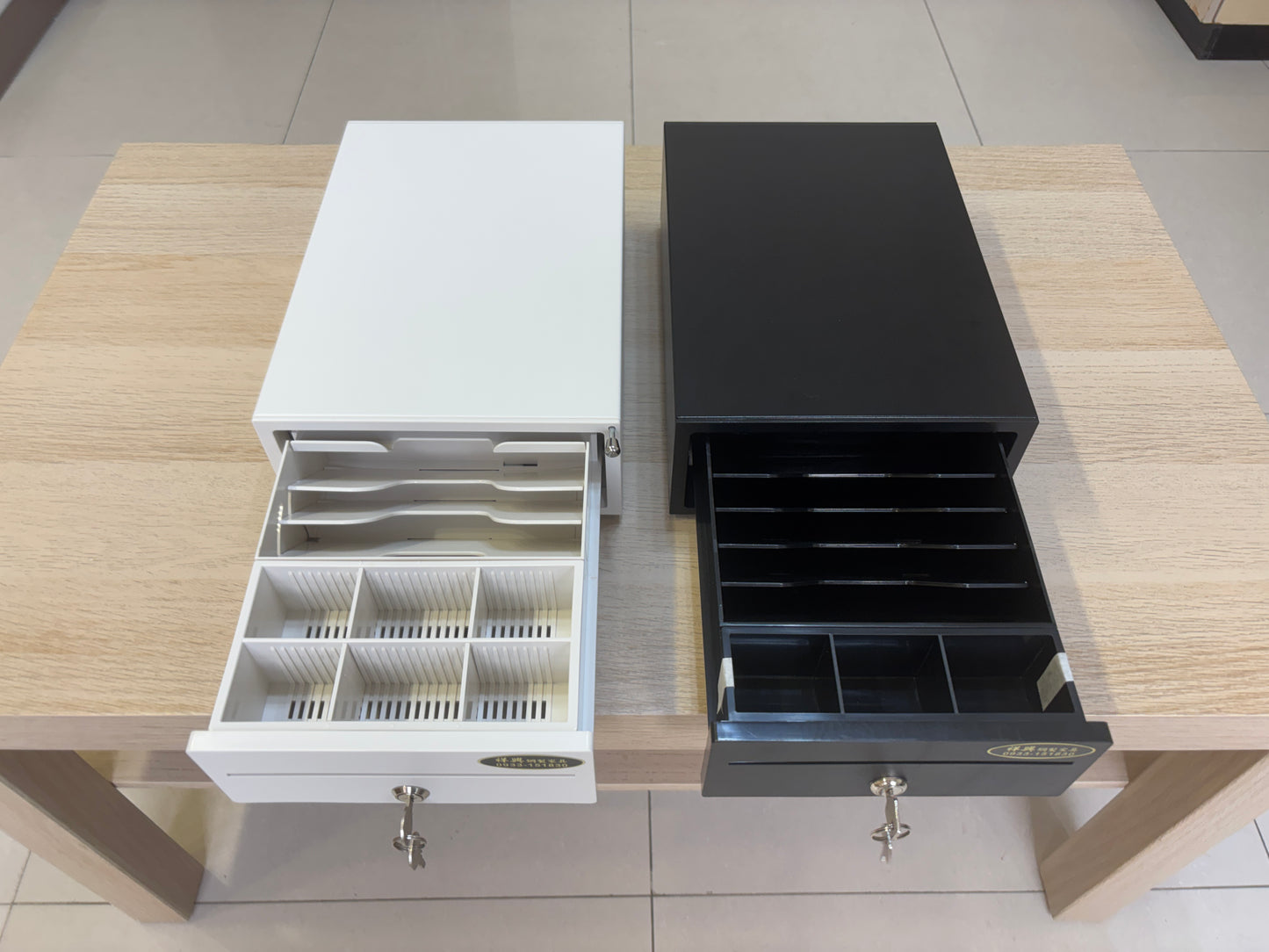 [新竹現貨] 祥興迷你小錢箱 有鈴聲 附鑰匙 可外接POS錢箱 金庫 家用金庫 收銀箱 錢屜 20型錢箱 迷你金庫 小金庫 可家用或商用 祥興錢箱