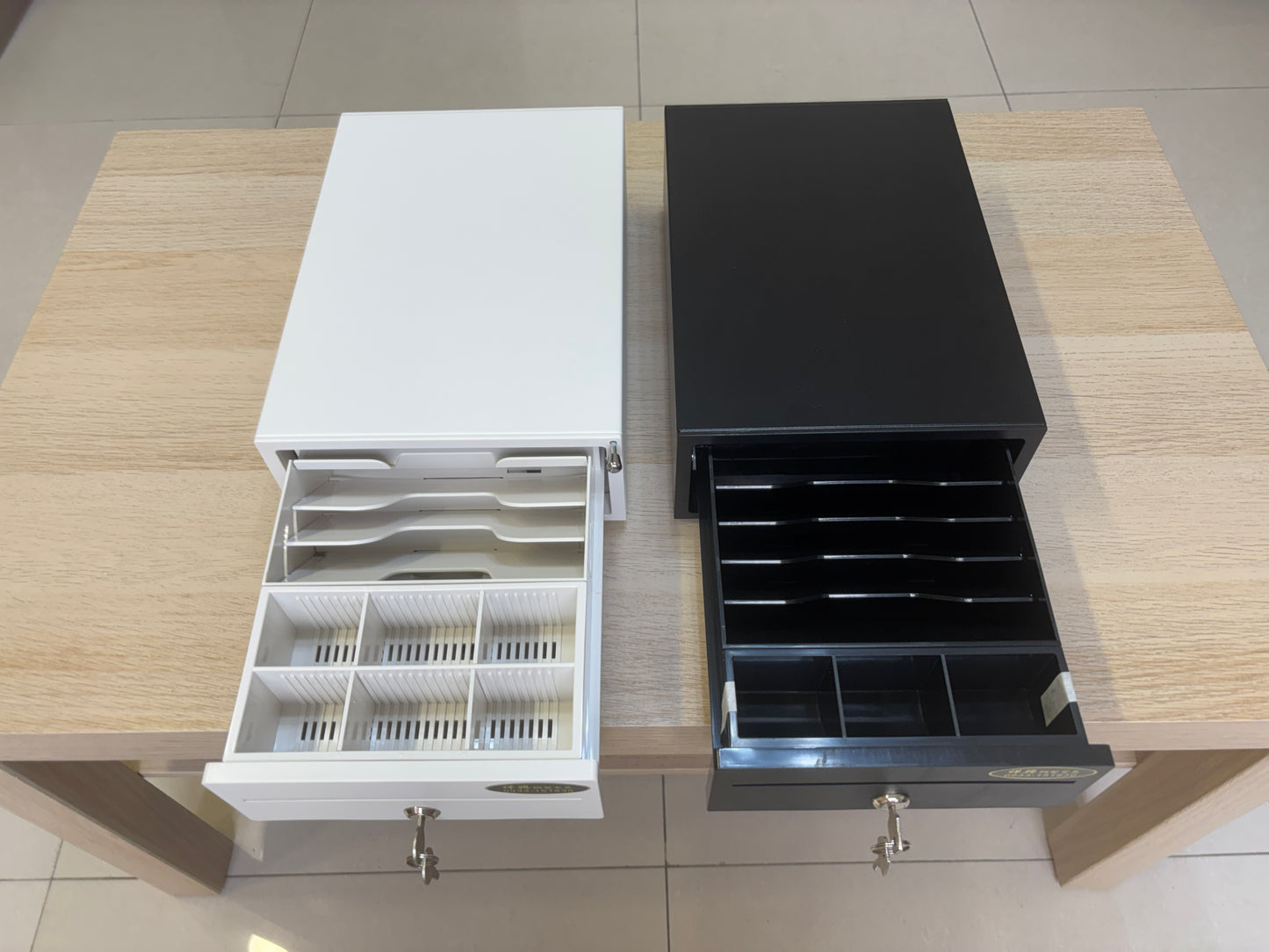 [新竹現貨] 祥興迷你小錢箱 有鈴聲 附鑰匙 可外接POS錢箱 金庫 家用金庫 收銀箱 錢屜 20型錢箱 迷你金庫 小金庫 可家用或商用 祥興錢箱