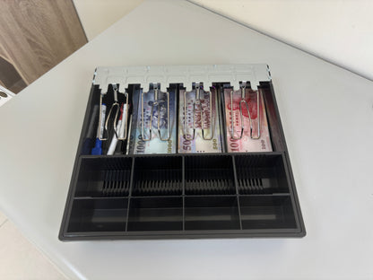 祥興現金收納盒 錢盤 鈔票收納盒 錢盤 容量大 錢盒 鈔票零錢盤 現金收納盒 收銀盒